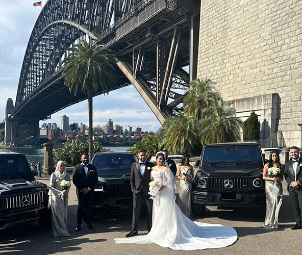 Wedding Car Hire North Sydney